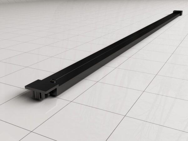 Horizon stabilisatiestang 120cm voor inloopdouche mat zwart