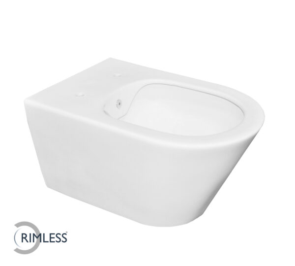 Stereo wandcloset rimless met bidet functie mat wit