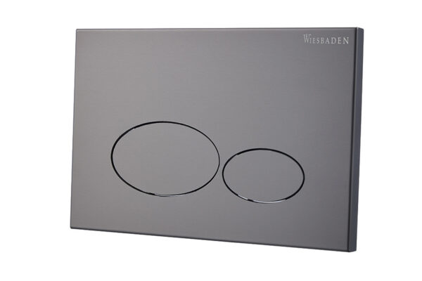 X32 Metal drukplaat voor inbouwreservoir gunmetal