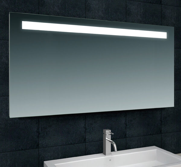 Tigris spiegel rechthoek met LED 140 x 80 cm